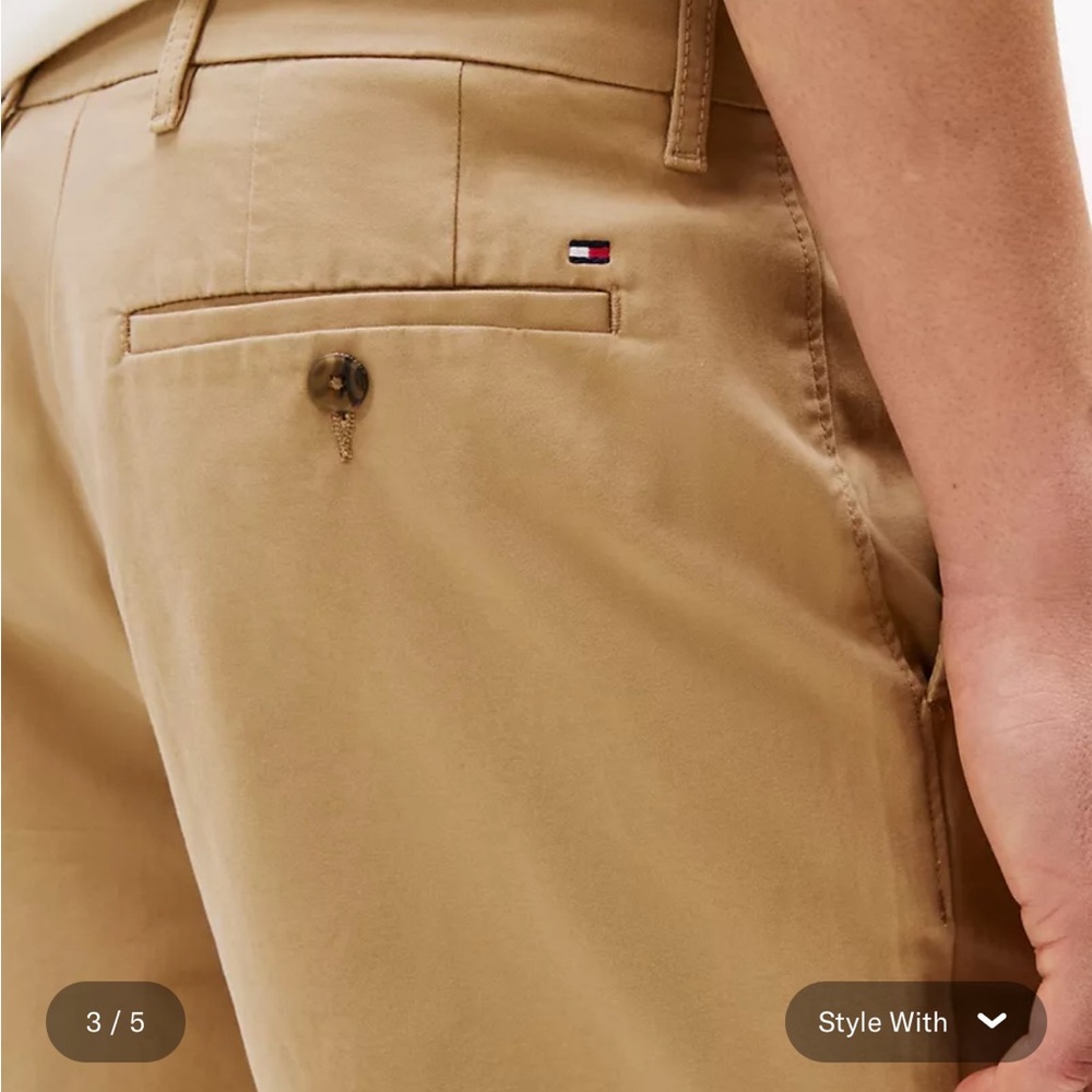 Tommy Hilfiger Men's Khaki Chinos